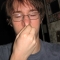 Atempting to breathe through nose
