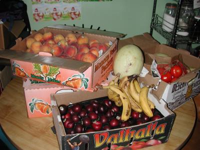 fruit for nothing