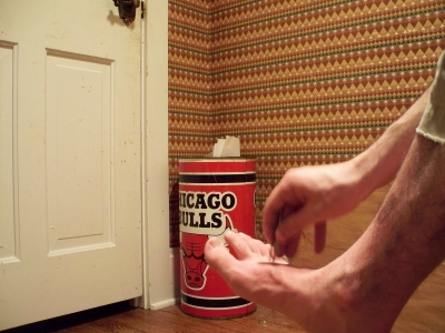 plucking foot hair
