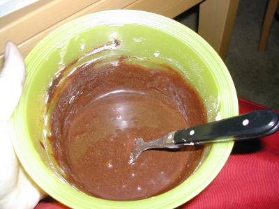 Frosting, Almost Finished