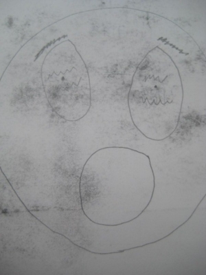 Big face of terror