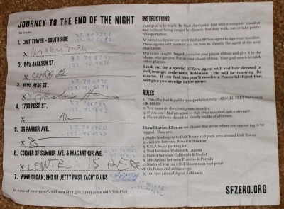 made it to the end! made it to the end!