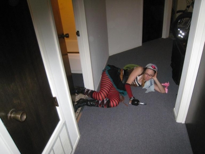 using the restroom.. awkward