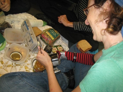 Piratey with peanut butter