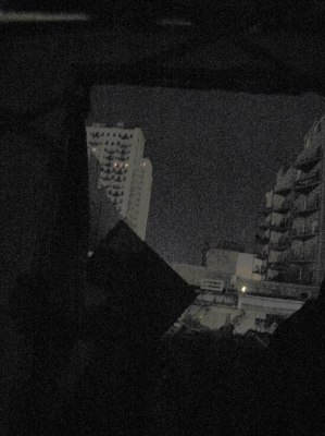 Looking in through a front window