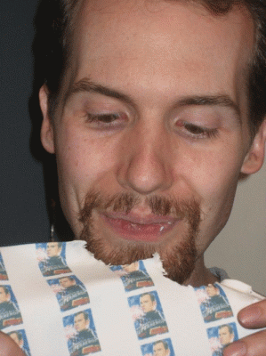 Eating the sheet