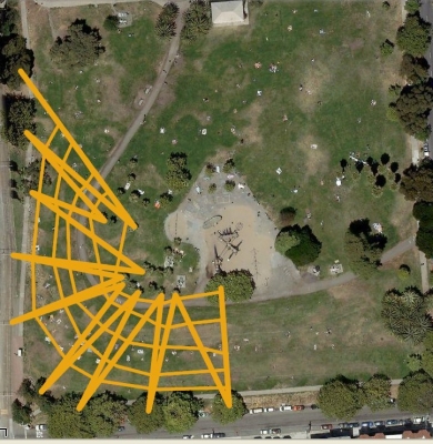 Spidere's original park diagram