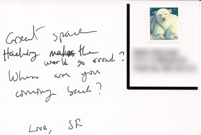 Noisebridge Postcard