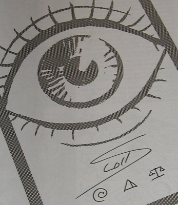 Understanding Comics Title page, signed by Scott McCloud