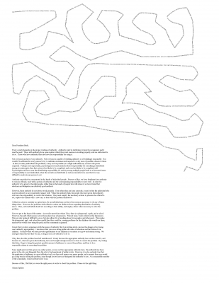Winding letter