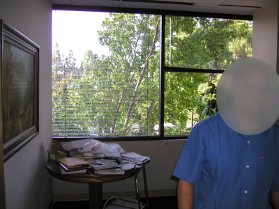 the office and window the office and window