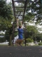 Escaping via monkey bars