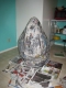 Paper mache'd