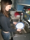 Washing the plate