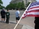 enjoying the flag