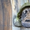 By the entrance to St Mary the Virgin