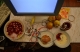 Food attached to MaKey MaKey