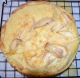 Pear frangipane tart