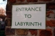 Entrance to labyrinth