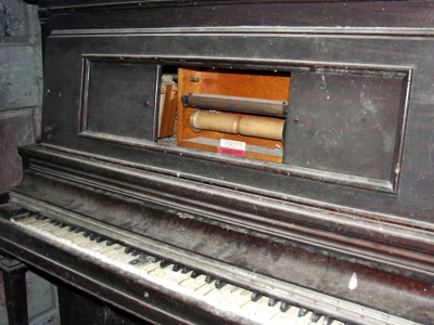 Player Piano Closeup