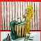 Mermaid in a tub