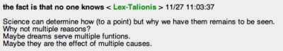 more questioning