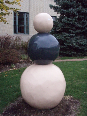 The weird British snowman.