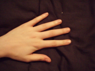 This is how I picture my hand in my mind.
