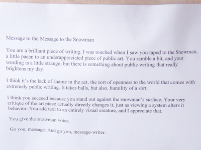 The note!