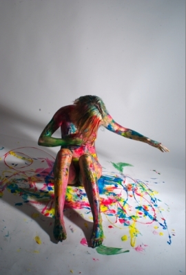 Painting myself.