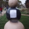 With the note taped on.