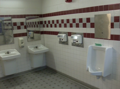 My school's boys' bathroom