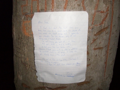 My note... My note...