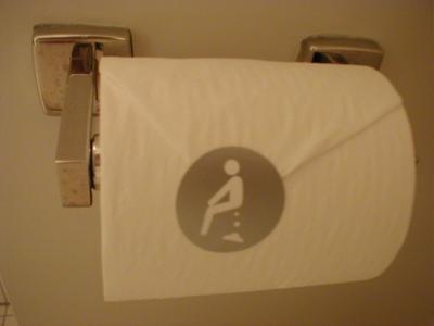 but there's always toilet paper