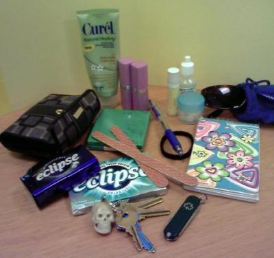 purse contents.bmp