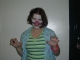 Scary clown girl.