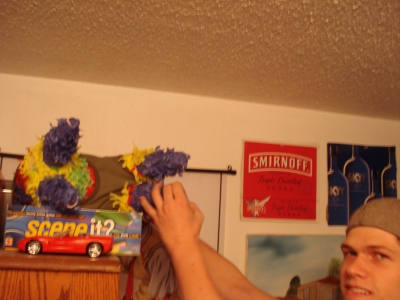 Stealing the pinata