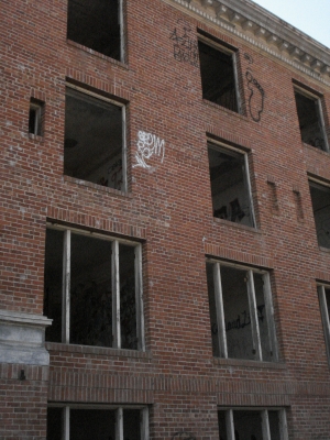 Where glass once stood Where glass once stood