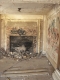 Fireplace.