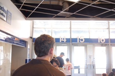 The Back of a Man's Head.