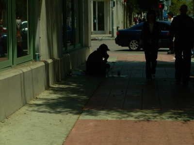 you let your face grow long