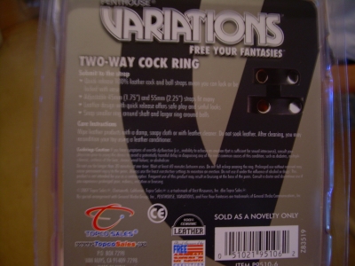 Instructions for a Two-Way Cock Ring Instructions for a Two-Way Cock Ring