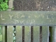 To my delight, someone had carved their names in it.