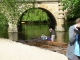 Students punting.