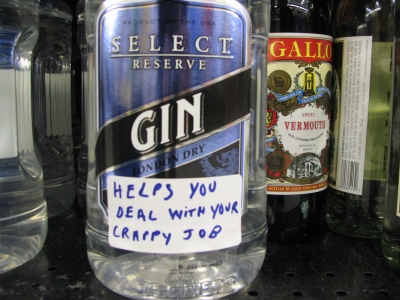 it fell off the top shelf...