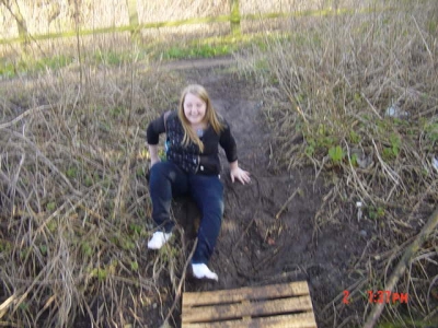 Its good to sit in the mud here