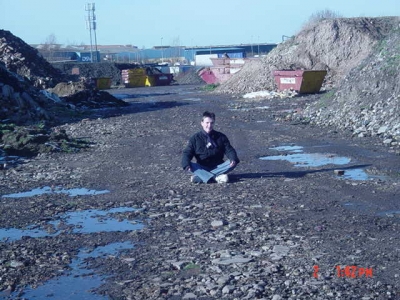 Its good to sit on the rubble path here #2