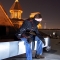 Rooftop visitor