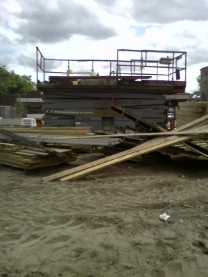 SkyJack with Boards