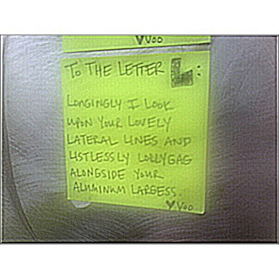 To The Letter L To The Letter L